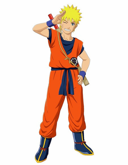 Naruto Ninja Storm costume Dragon Ball Goku