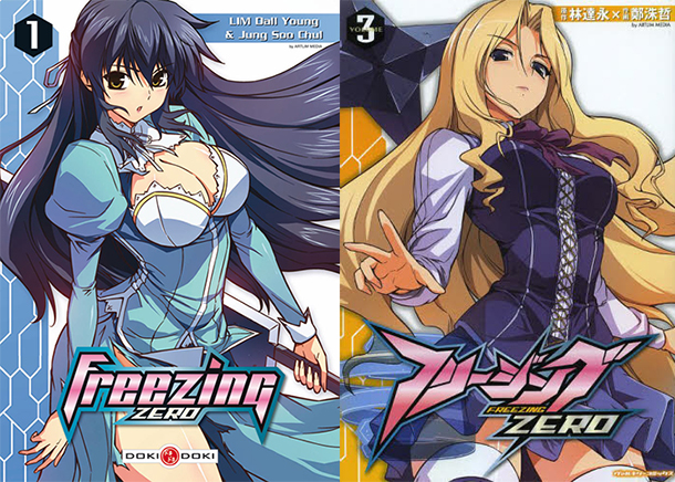 Freezing-Zero-manga-tomes