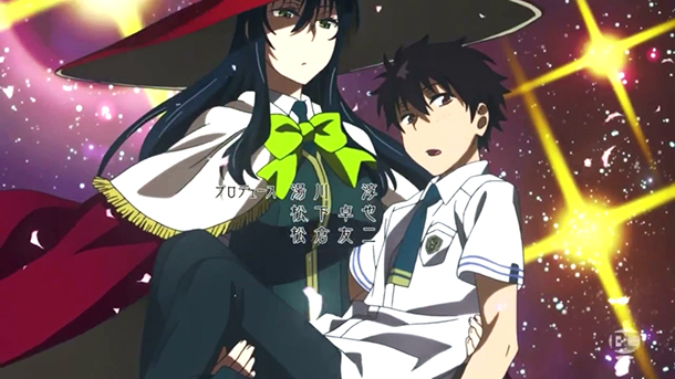 L'anime Witchcraft Works, en Opening