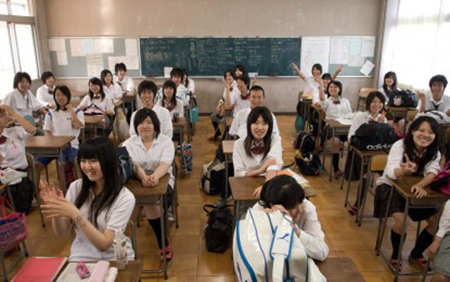 Japanese-high-school-students