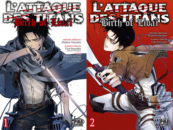 Le manga L'Attaque des Titans: Birth of Livaï, daté en France