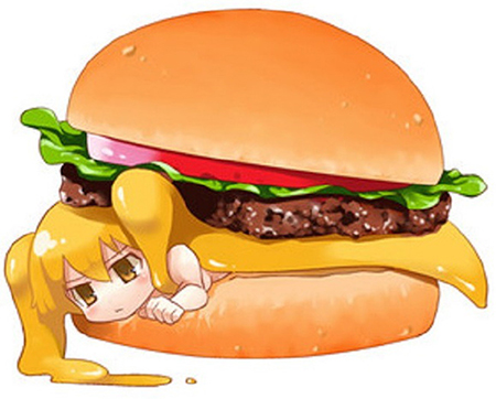 manga-fast-food-illustration