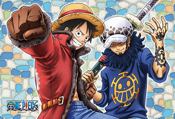 One-Piece-Luffy-&-Trafalgar-Law
