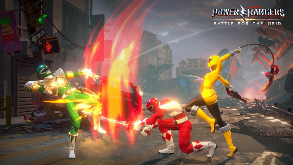 Le jeu Power Rangers Battle for the Grid en Trailer