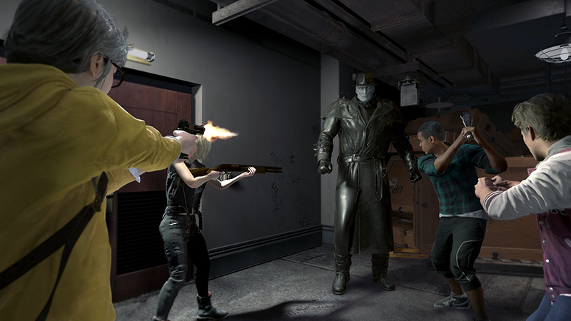 Resident Evil 3 Remake & Resistance, datée + Trailer FR Resident-Evil-Resistance-image-Survivors-vs-Tyrant