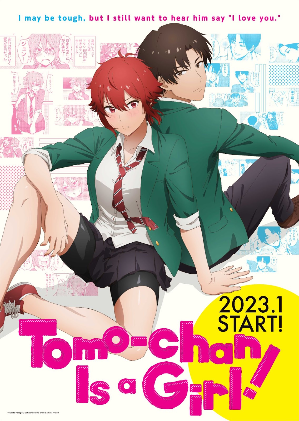 Tomo-chan Is a Girl! anime image