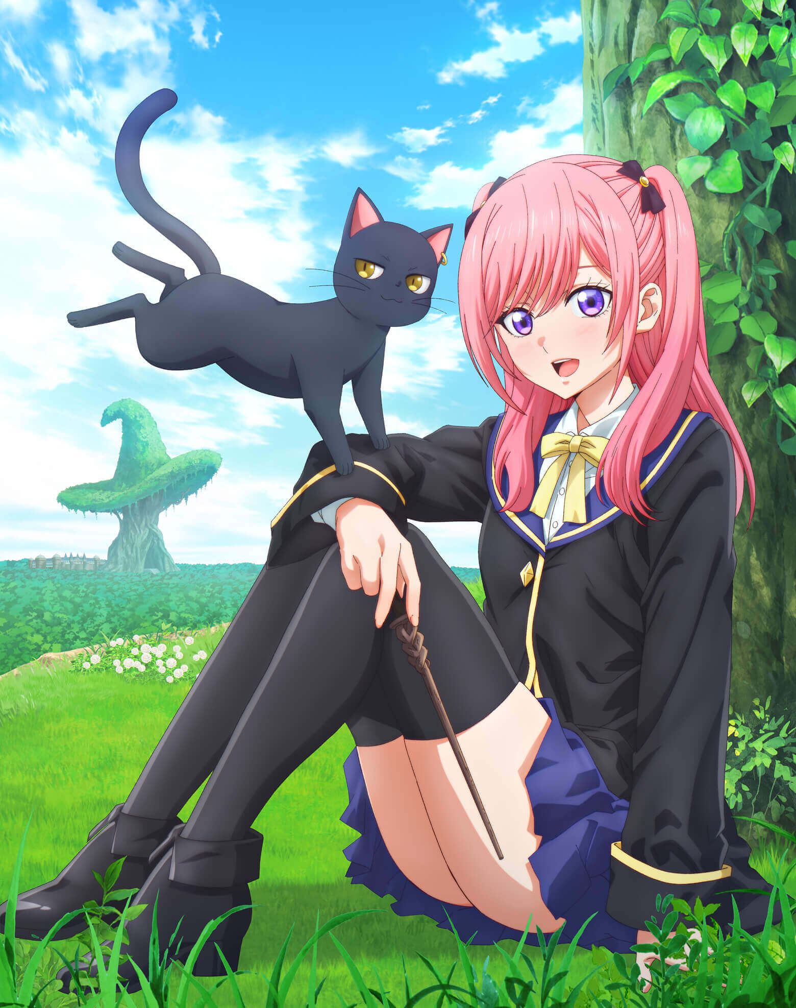 The Classroom of a Black Cat and a Witch : Annonce Vidéo + Staff Animation 2 Kuroneko to Majo no Kyoushitsu anime