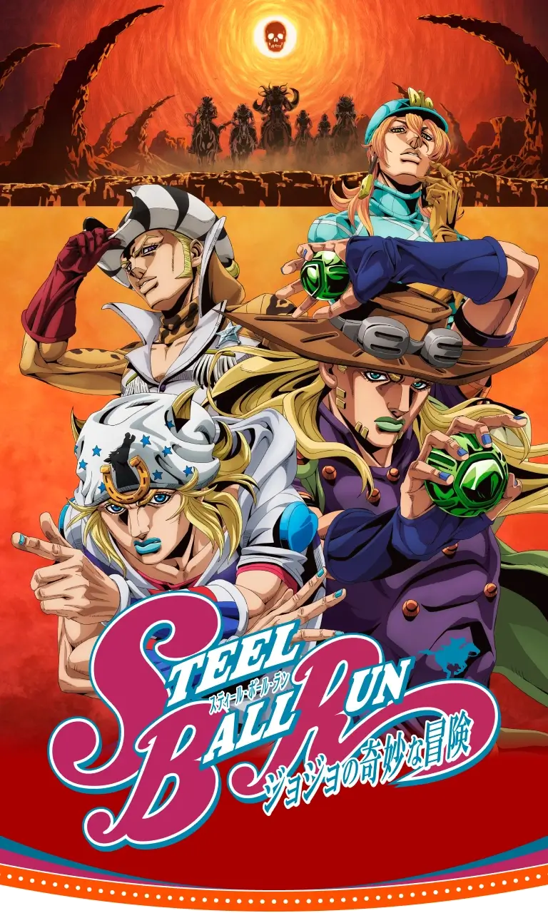 Steel Ball Run Jojo's Bizarre Adventure 2nd Stage